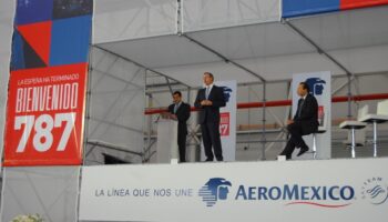Presenta Aeroméxico Boeing 787; continuarán renovación de su flota