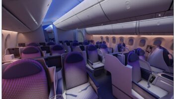 Aeromexico vuela a Madrid con el Dreamliner 787