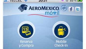 Lanza Aeroméxico app y manuales digitales