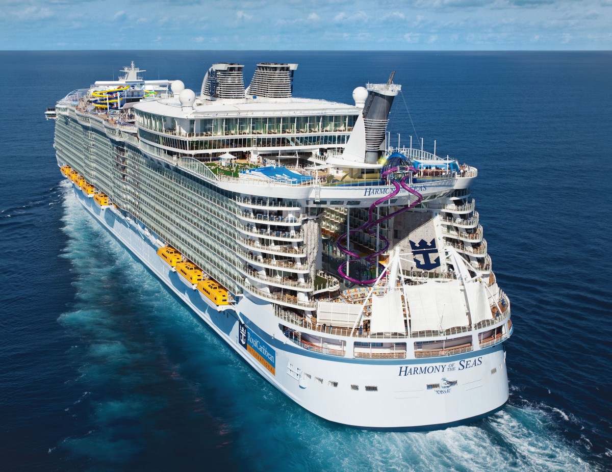 Crucero más grande del mundo inicia travesía por el Mar Caribe