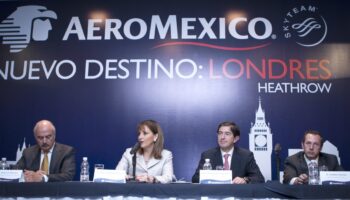 Destacan ventajas de vuelo directo a Londres