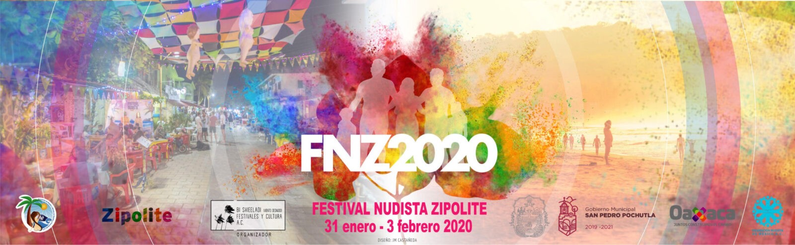 Zipolite está listo para el Festival Nudista 2020