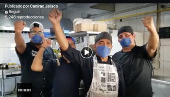 #AquíNadieTruena campaña para apoyar al sector restaurantero de Jalisco