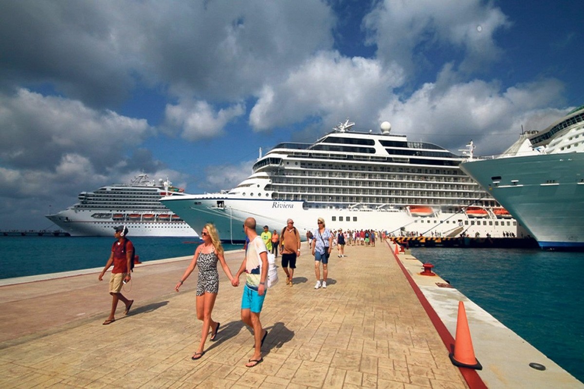 Caen 400% llegadas de cruceros en Cozumel en 2020 | Periódico Viaje