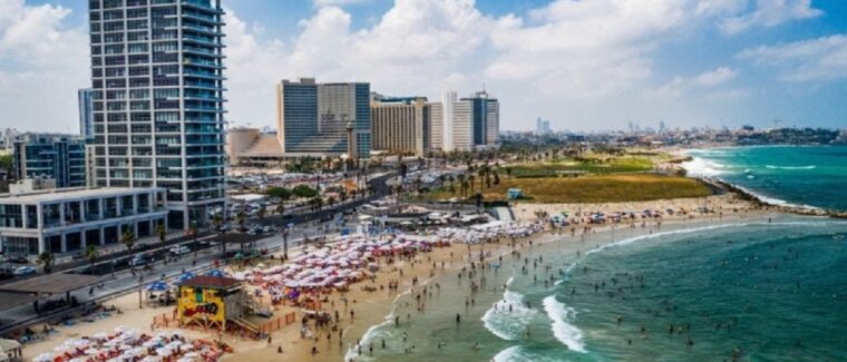 Playa en Israel.