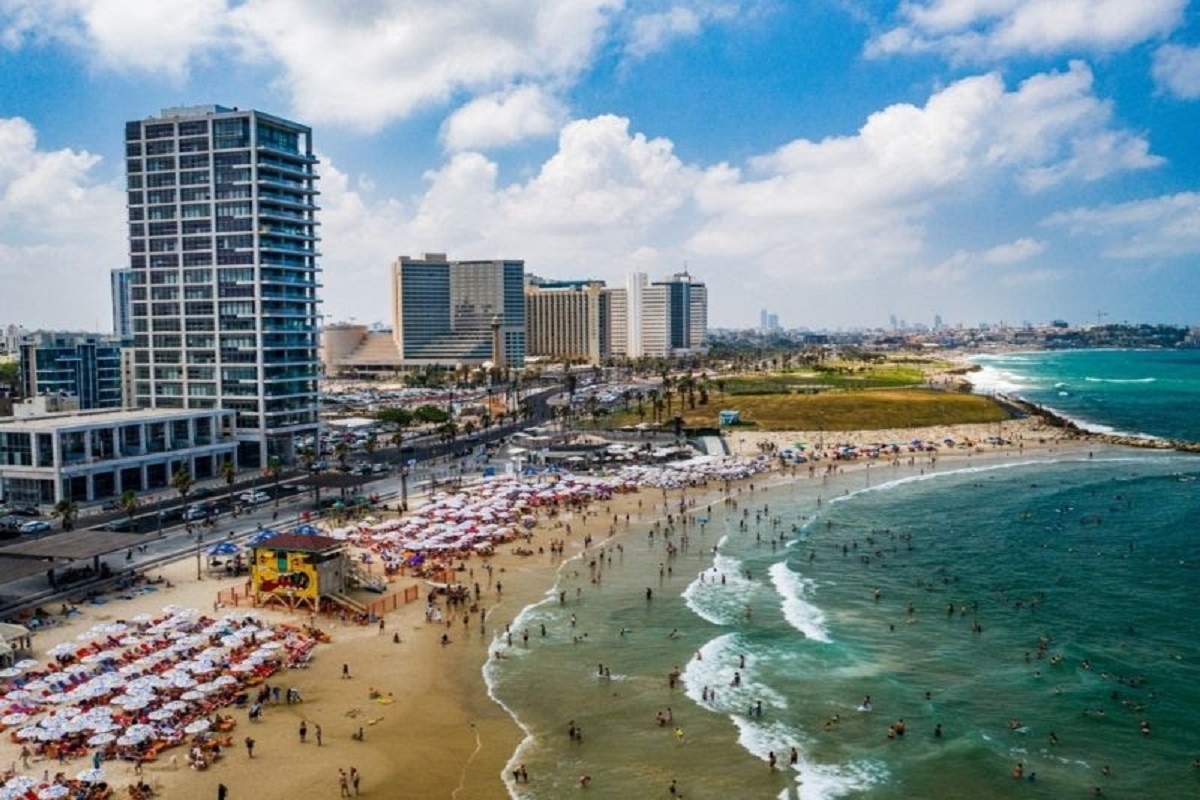 Playa en Israel.
