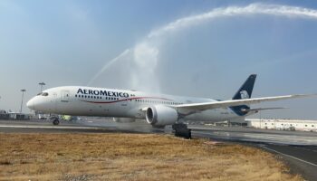 Aeroméxico inició nueva ruta de Guadalajara a Madrid