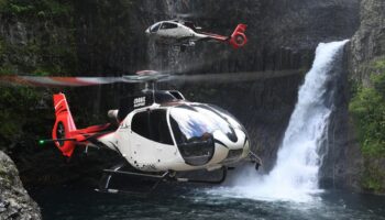El turismo en helicóptero aumentó como efecto de la pandemia